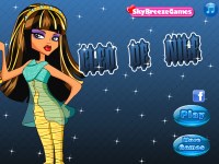 Игра Ночной макияж для Клео де Нил Игра Ночной макияж для Клео де Нил